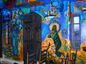 More murals at the The Columbia Beach Hotel Resort's Chapel