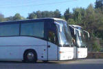 air conditioned modern coaches to get your guests to and from your wedding venue