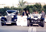Vintage cars are available for weddings in Cyprus