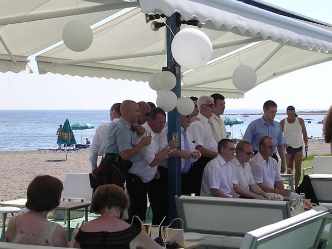 This is a similar taverna on the beach in the Paphos area