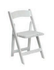 Folding  chair hire in Cyprus