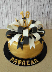 An eighteenth birthday cake for Rafaela
