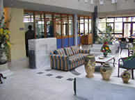 Paralimni Town hall registry office for a wedding in Cyprus - waiting area